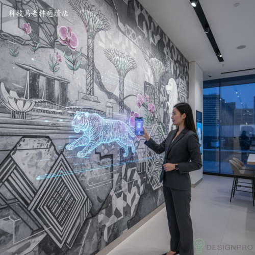 2026 Eye-Catching Illustrations Singapore Designs for Impact 5 Crowded digital feed with repetitive stock photos