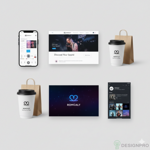Benefits Of Hiring Company Logo Designer Singapore in 2026 8 Digital mockups showing logo variations across platforms