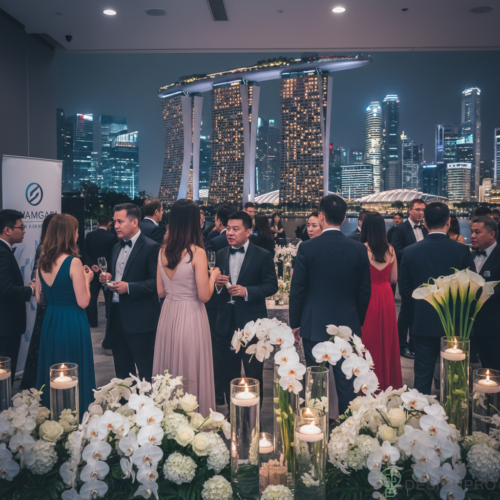 Top Videography Services Singapore 2026: Experts & Pricing Guide 8 Event videographer capturing a corporate gala