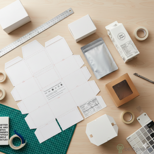 Top Packaging Design Agency Singapore | 2026 Rankings 8 Food packaging prototypes and dielines
