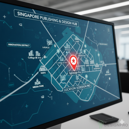 Top 5 Best Book Design Agency in Singapore 2026 6 Map of Singapore publishing hub