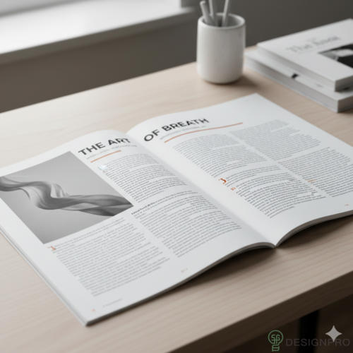 Mastering Publication Design Singapore: 5 Expert 2026 Strategies 5 Minimalist publication design Singapore layout with clean grid and typography
