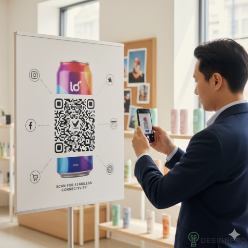 Poster Design for Business Singapore | Pro Creative 2026 7 Omnichannel QR integration on poster