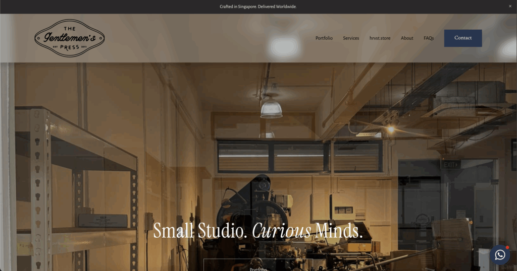 Top 10 Publication & Book Design + Print Studios in Singapore|Styles, Services, and Company Profiles 6 The Gentlemens Press
